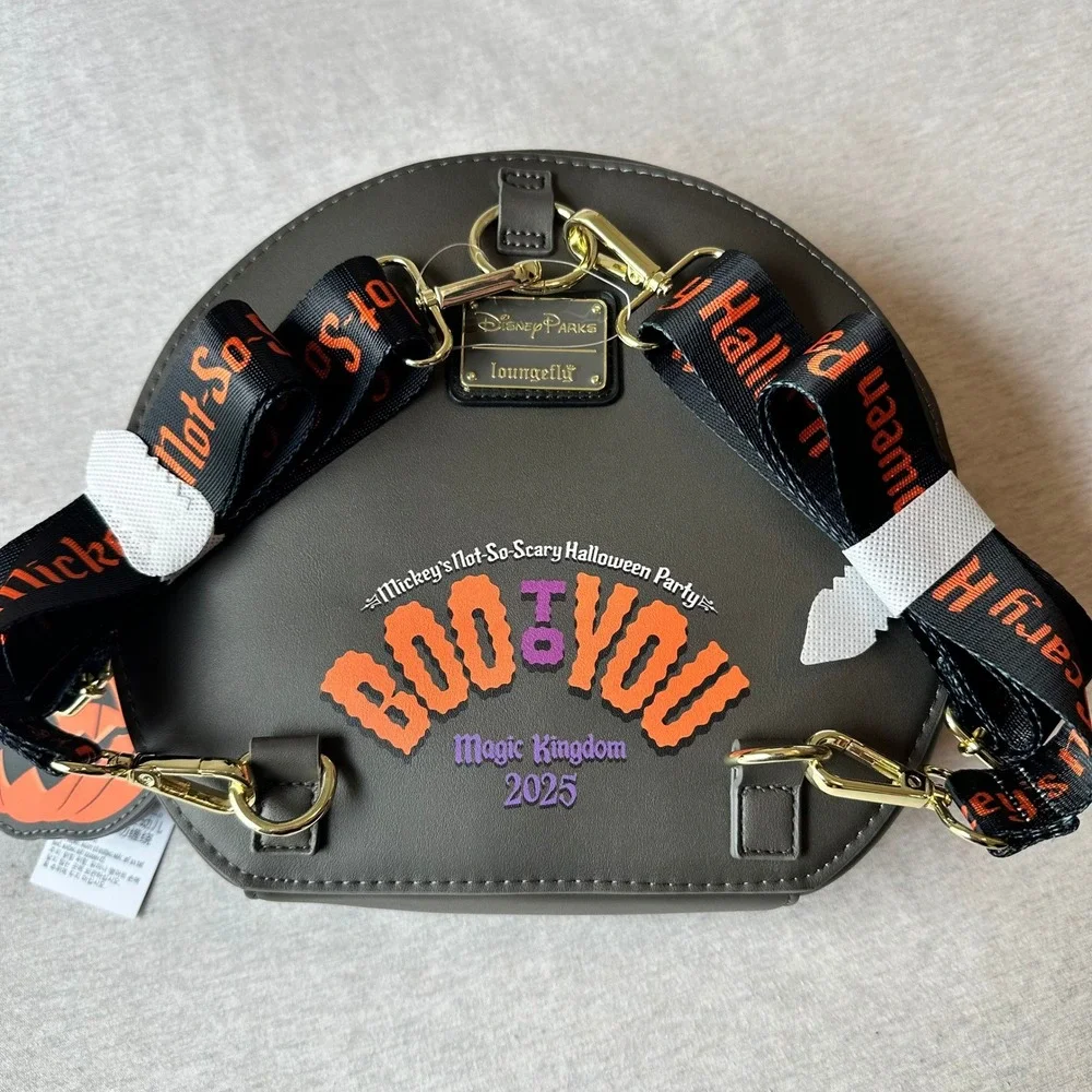 Disney Loungefly‎ Not-So-Scary Halloween Party 2025 Mickey Crossbody Bag Glow